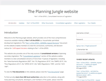 Tablet Screenshot of planningjungle.com